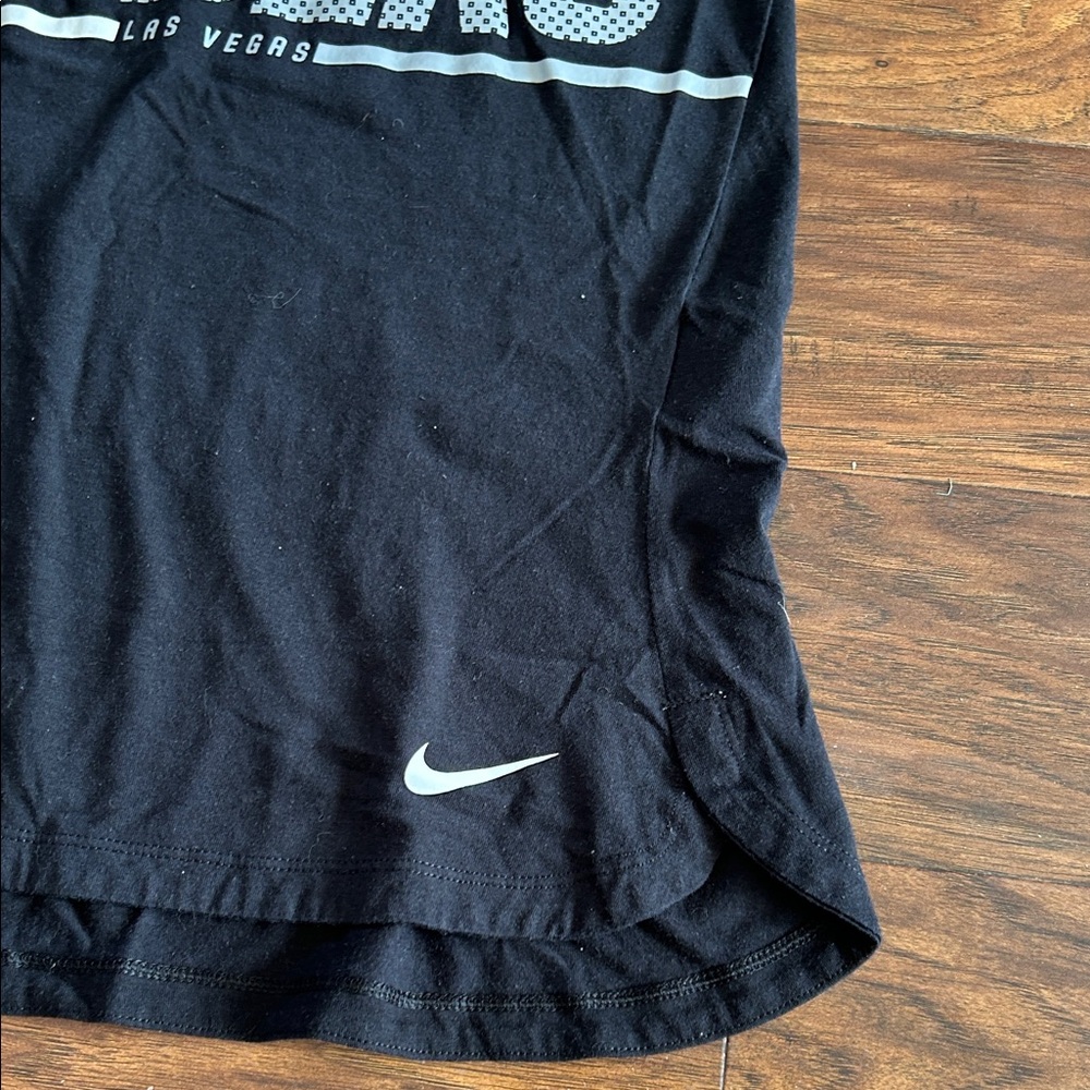 Nike Black Tank Top with White Raiders Las Vegas Design - Picture 4 of 4